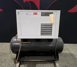 GARDNER DENVER HER7F-8 RECIPROCATING AIR COMPRESSOR 7.5HP 80GAL USED