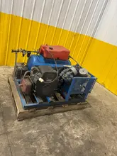 18 HP EMGLO MODEL #U18HGB-SM PORTABLE AIR COMPRESSOR &amp; KOHLER GAS POWERED ENGINE: YOBRO #24254