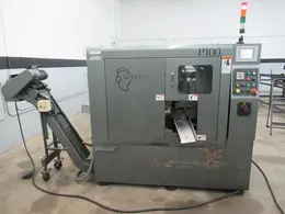 Marvel Spartan P100A High Speed Programmable Circular Cold Saw, 14" Blade, Siemens Touch Screen Control, Chip Auger, Magazine Bar Loader, Mist Coolant