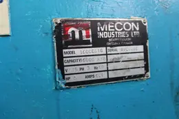 18" MECON COIL CRADLE AND STRAIGHTENER: STOCK #71776