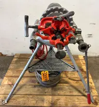 2" Ridgid Threader No. 300, Cutter, Reamer, Stand, Oiler, 1 Phase
