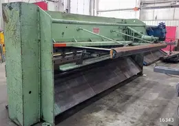 HTC Model U37-12 3/8" x 12' Hydraulic Power Squaring Shear