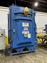 60" x 60" BCP MODEL #A4-9479 SPINNER HANGER SHOT BLAST MACHINE, NEW 1999: YOBRO #26149