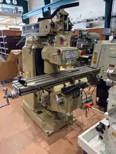 3 HP WILLIS - MICROCUT MODEL #837I VERTICAL KNEE MILL, 10" X 50" TABLE: YOBRO #24918