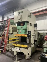 SEYI 220 TON GAP FRAME PRESS, S/N E200-1561, STOCK# 14232J