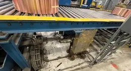 6,000# K&amp;S 59" X 112" POWERED ROLLER CONVEYOR STOCK# 3956