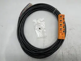 32' IFM EFECTOR MODEL EBC055 SPLITTER BOX WIRING BLOCK, ZDO8F039MSS0010H10: STOCK #16020