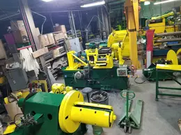 12" x 5.625" x 7,500# Stanat Slitting Line STOCK #2943
