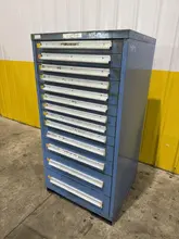 13 DRAWER x 30" x 28" x 59" HIGH LYON TOOL STORAGE CABINET: YOBRO #25394