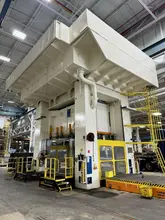 2500 TON SCHULER SMG HZPU-T-2250-4600/2450 HYDRAULIC PRESS. STOCK # 0902224