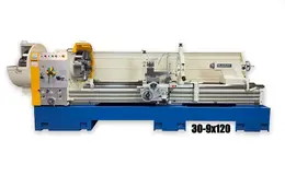 1 - NEW SUMMIT BIG HOLE ENGINE LATHE, MODEL #: 30-9 X 200