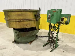 12 FT HAMMOND ROTO-FINISH MODEL #ST-12 ROTARY BOWL VIBRATORY PARTS DEBURRING FINISHER: STOCK #20064