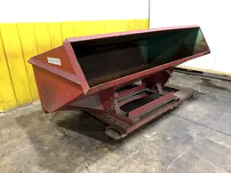 2 CU YD 56" x 84" x 24" ROURA STEEL DUMP HOPPER: STOCK 17491