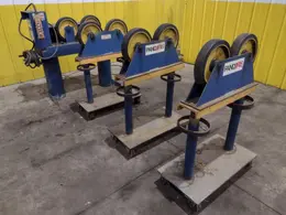 6,000 LB PANDJIRIS MODEL PIPER 3 TANK TURNING ROLLS, DRIVE &amp; IDLERS, 110V : YOBRO 24750