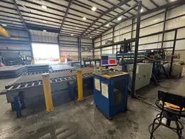 Multi-Axis Ultrasonic Testing (UT) Immersion System for Inspection of Plate, including auto plate sizing