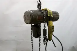 1/2 TON 1000 LBS CM LOADSTAR ELECTRIC POWERED CHAIN HOIST: STOCK #12002