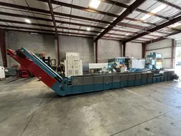 Bunting Used Magnetic Separator System and Conveyor, 26" Wide, yr. 2012