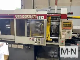 170 TON 10.7 OZ VAN DORN MODEL 170HT INJECTION MOLDING MACHINE MFG 1997