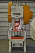 MINSTER 75 TON OBI PRESS, STOCK# 13605J
