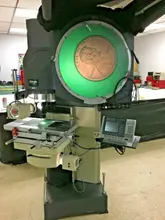24" NIKON Model V-24B Profile Projector / Optical Comparator, dro, 5X, 20X.