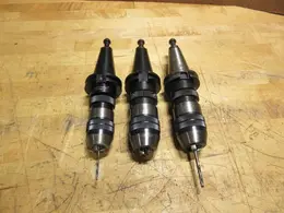 Jacobs Keyless Chucks CAT40 1MM-13MM &amp; 0MM-10MM (2)- Auction Item