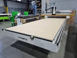 7′ x 17′ CR Onsrud 5100M12 CNC Router, 2019 – Tool Changer, Fanuc Control System, Automation Intelligence