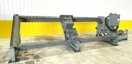 150 TON DAKE HORIZONTAL INCLINED HYDRAULIC WHEEL PRESS: STOCK #20382