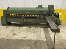 10' X 1/4" WYSONG MODEL #1025 MECHANICAL POWER SQUARING SHEAR: STOCK #20267