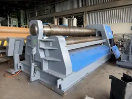 12' X 1" IMCAR MODEL 4RH 30/7 4 ROLL DOUBLE INITIAL PINCH HYDRAULIC PLATE ROLL. STOCK # 1156422