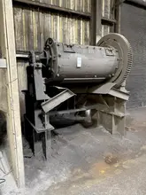 approx. 30" x 60" tumbling barrel with lid and drive