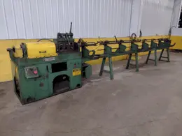 3/8" LEWIS MODEL #8CV WIRE STRAIGHTEN &amp; CUT MACHINE: STOCK  16185