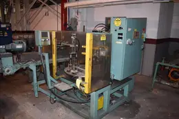 12 Ton NEFF C-Frame Hydraulic Press Model D12-5M, 7" STR, 18" DLO, 7" Throat, Rotary Table