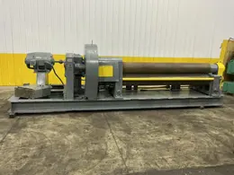 8' X 5/8" WEBB MODEL #9L INITIAL PINCH 3 ROLL PLATE BENDING ROLL: YOBRO #24510