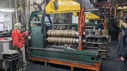 60" x 7.00" x 50,000# Cincinnati/Herr Voss Slitting Line