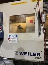 2007 WEILER E90-3000 Hollow Spindle CNC Lathe - High Torque, Siemens Control