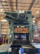 500 Ton S4-500-96-60 USI Clearing Straight Side Press, 96"x60" Bed, 60"SH, 24"Stroke, 12" Slide Adj.
