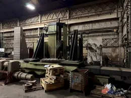 5" KURAKI KBT-13CDXA CNC HORIZONTAL BORING MILL WITH BUILT IN ROTARY. STOCK # 0984926