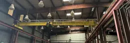 5 TON X 36' TOOL &amp; HOIST/R&amp;M OVERHEAD BRIDGE CRANE W/160' RUNWAY. STOCK # 0538126