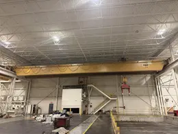 40 TON X 97' P&amp;H CLASS D DOUBLE GIRDER OVERHEAD BRIDGE CRANE: YOBRO #26427