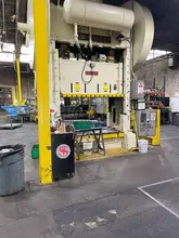 250 TON USI-CLEARING S2-250-84-54 STRAIGHT SIDE DOUBLE CRANK PRESS. STOCK # 0679524