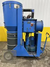 20 HP VAC-U-MAX MODEL #1500FV PORTABLE VACUUM DUST COLLECTOR: STOCK #20581
