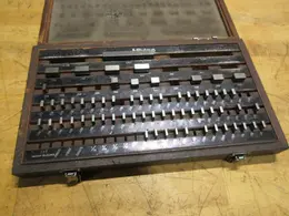 Mitutoyo Gauge Block Set .100" - 3" Incomplete Set- Auction Item