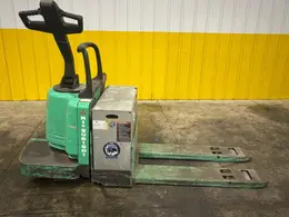 6,000 LBS MITSUBISHI PMWR30 RIDE ON ELECTRIC PALLET JACK: YOBRO #24340