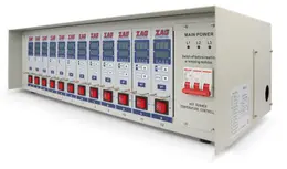 ZAG Equipment New TempEase HRCII-12 Hot Runner Controller, 12 zone, 240V