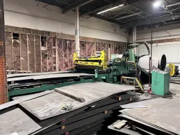 20,000 LB X 72" X 14 GA IOWA-PRECISION/EGAN SLEAR LINE. STOCK # 1088126