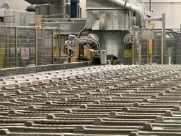 1250 MT PRESEZZI BRASS ROD OIL HYDRAULIC EXTRUSION PRESS LINE W/ OCN HANDLING SYSTEM (NEW 2009)