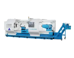 45"X240" ACRA MODEL CL-68B HOLLOW SPINDLE CNC FLAT BED LATHE WITH FANUC OITD CONTROLLER