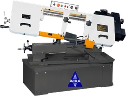 10" X 18" ACRA MODEL RF-1018SRV VARIABLE SPEED HORIZONTAL BANDSAW WITH SWIVEL HEAD