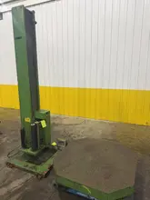 SYNERGY MODEL 1.5 SEMI-AUTO STRETCH PALLET WRAPPER  WITH WEIGHT-TRONIX SCALE: YOBRO #24715