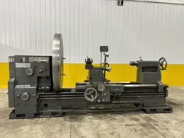 48" / 60" SWING X 84" SIRCO MODEL #PA-36 HEAVY DUTY GAP BED ENGINE LATHE, 5.5" HOLE: STOCK #21004